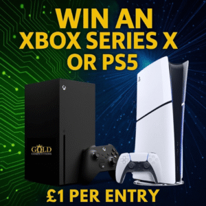 Win An XBOX or PS5 SLIM!